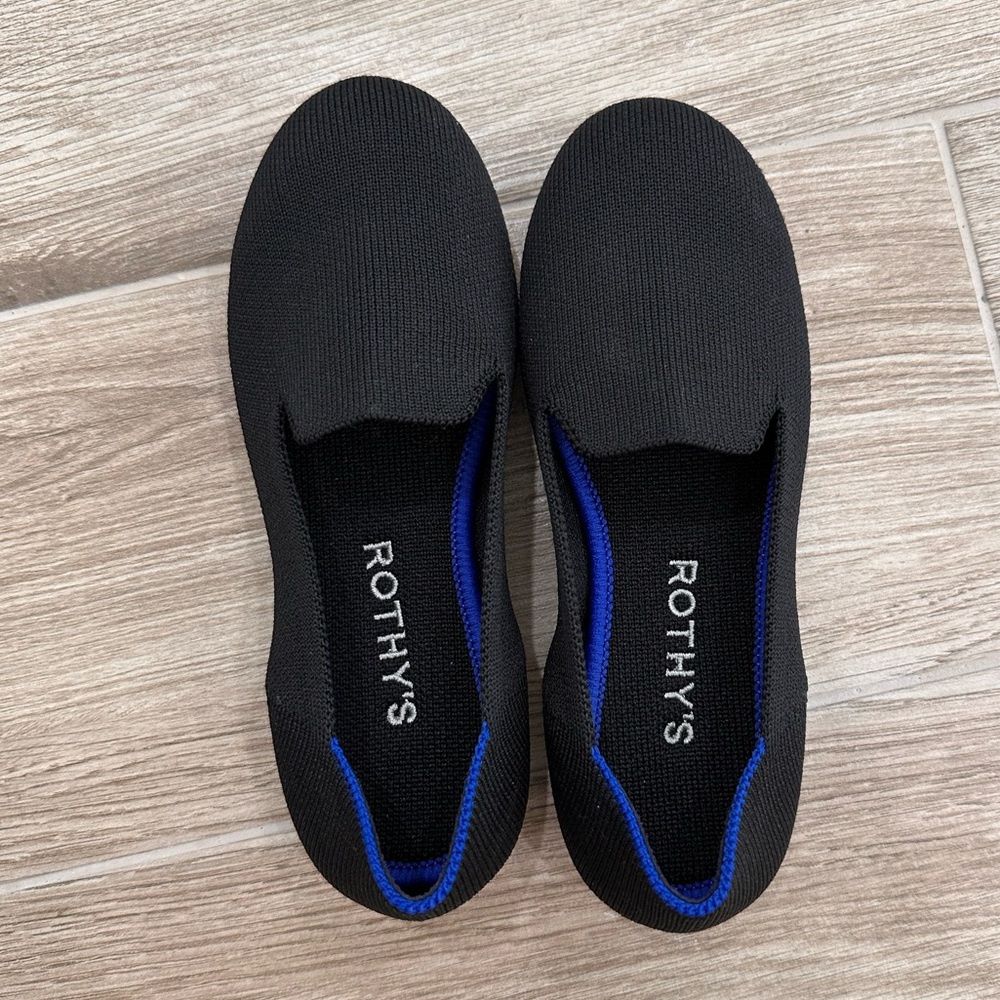 Rothy's Girls Black Slip-On Shoes
